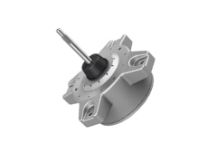 LG Fan motor with a star-shaped housing and central shaft (30–45W)