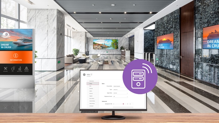 Devices are being controlled remotely using a PC.