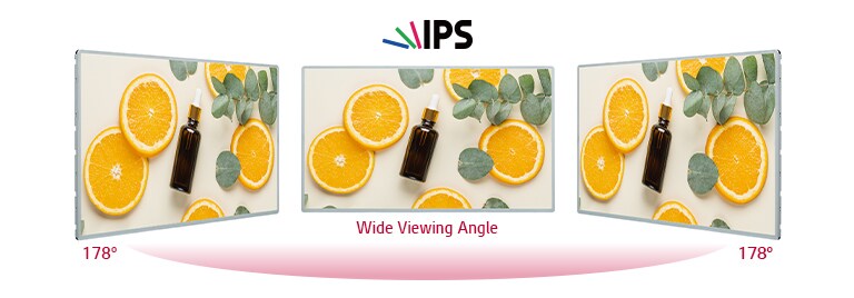 With a 178-degree wide viewing angle, the display content is visible from any angle.