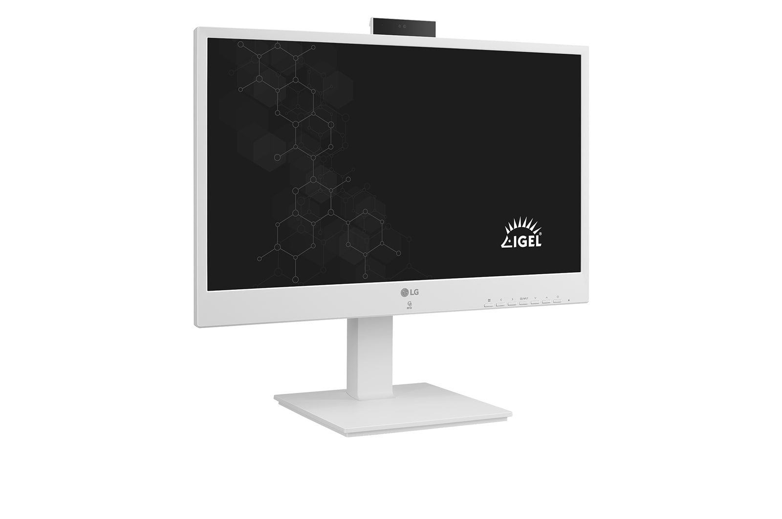 LG 24" All-in-One Thin Client for Healthcare with Webcam & Speaker, 24CR671IK