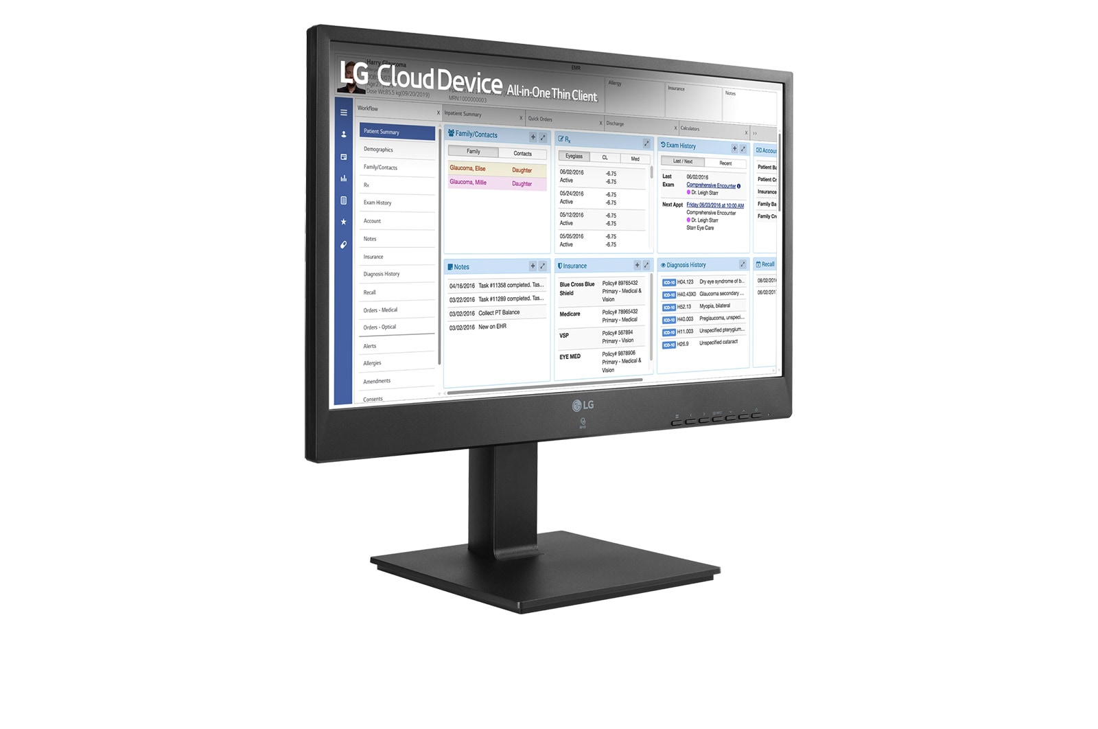 LG 24" All-in-One Thin Client with webcam & speaker, 24CR660W