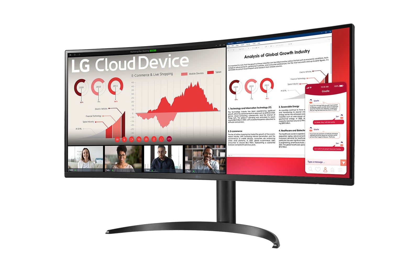 LG 34" WQHD All-in-One Thin Client, 34CR650W-BP