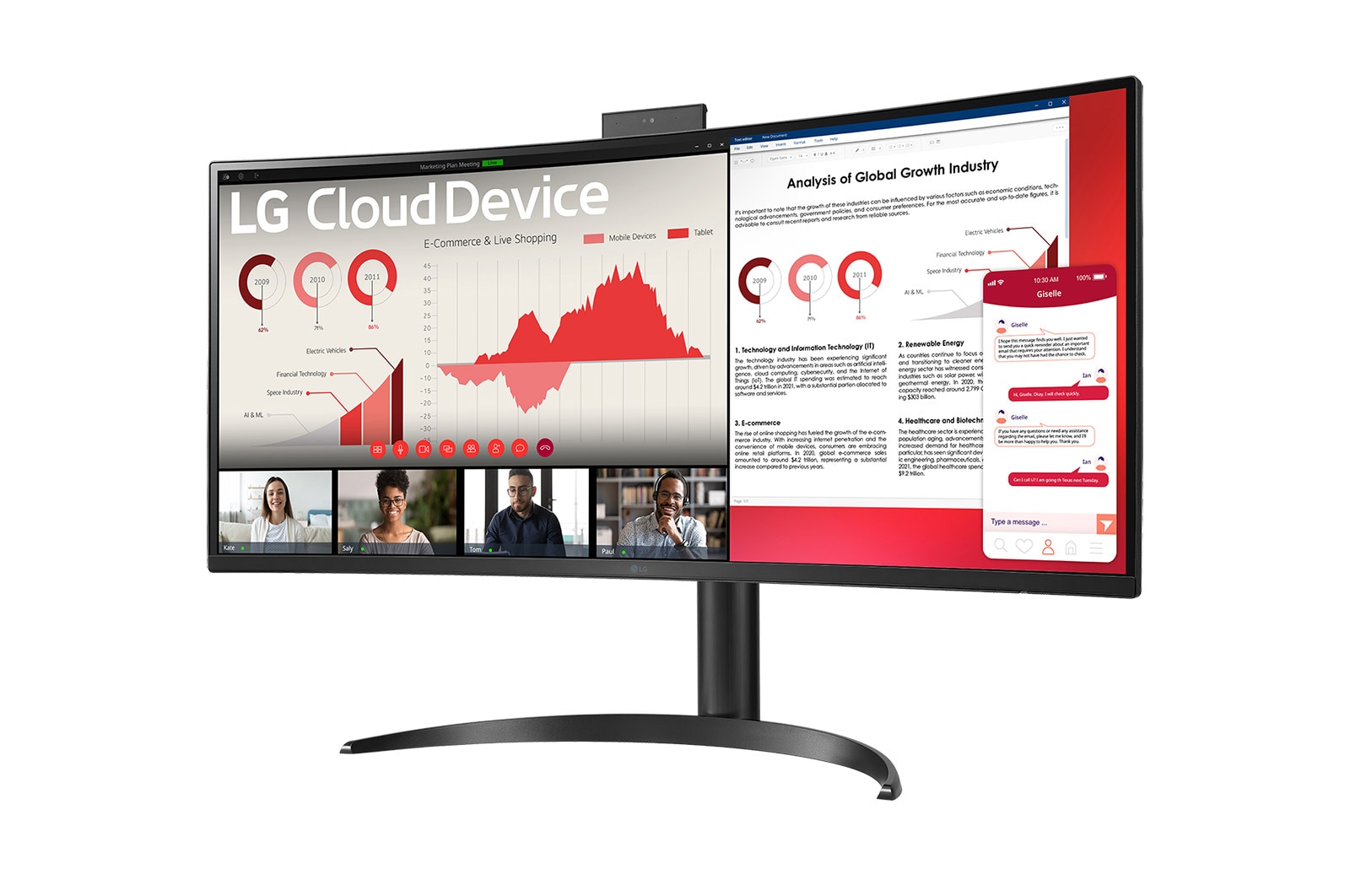 LG 34" WQHD All-in-One Thin Client, 34CR651W-BP