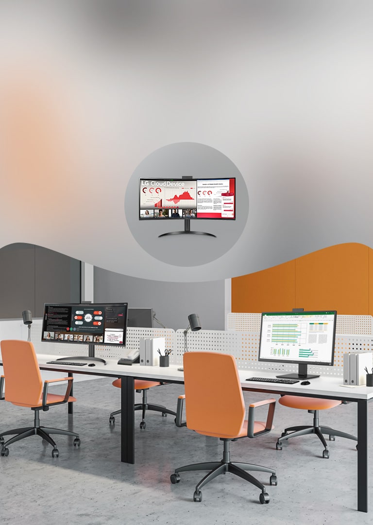 The video of spaces where cloud devices are used