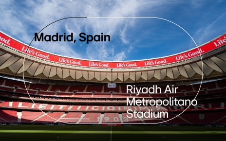 LG Delivers Massive Ribbon Board to Iconic Atlético de Madrid