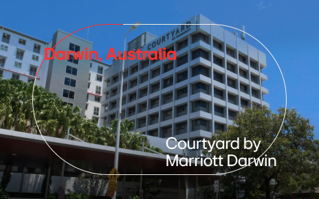 How LG Pro:Centric Cloud Delivers Smart In-Room Entertainment at Courtyard by Marriott Darwin