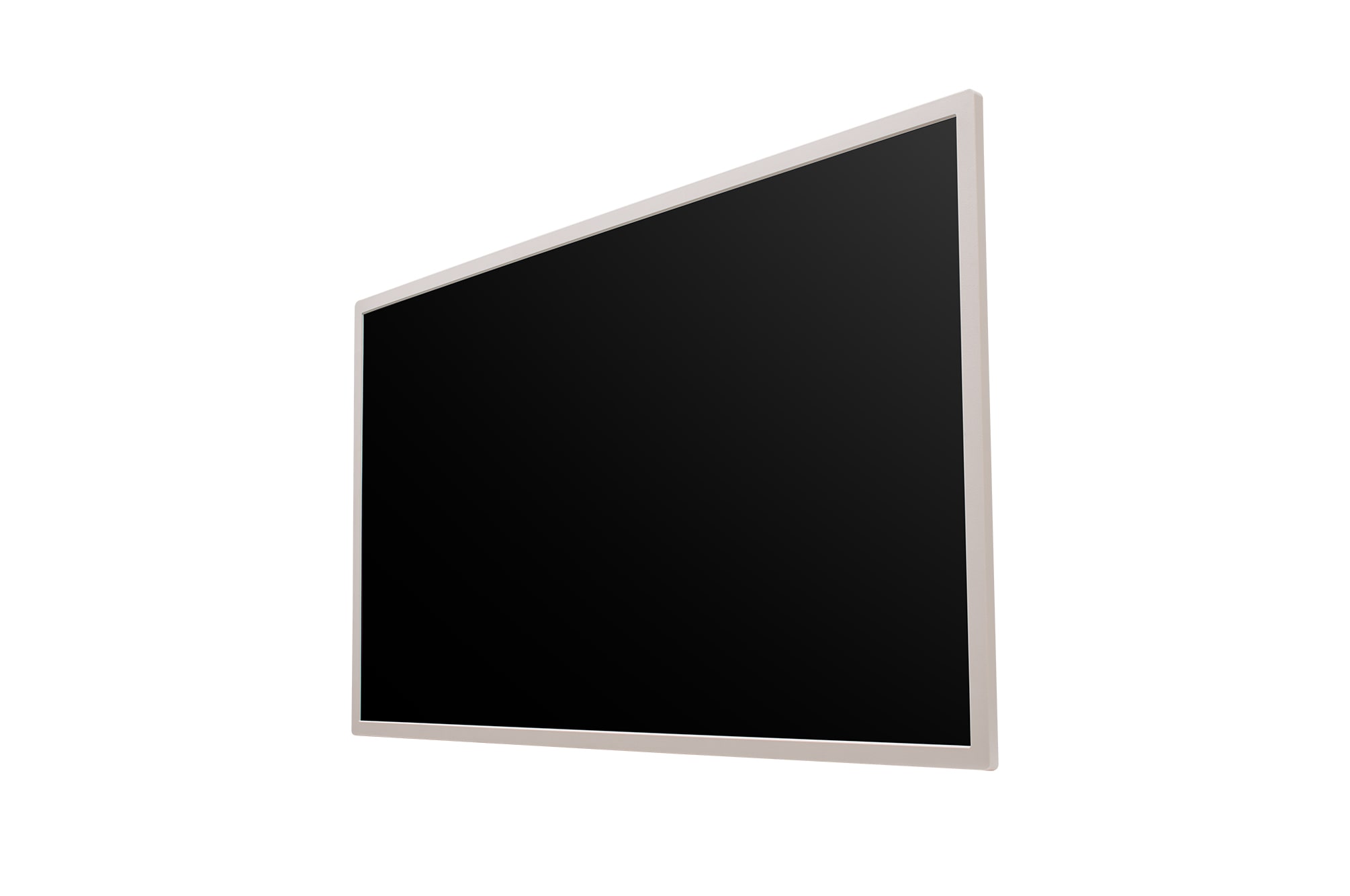 -45 degree side view of LG 31.5” E-paper Display