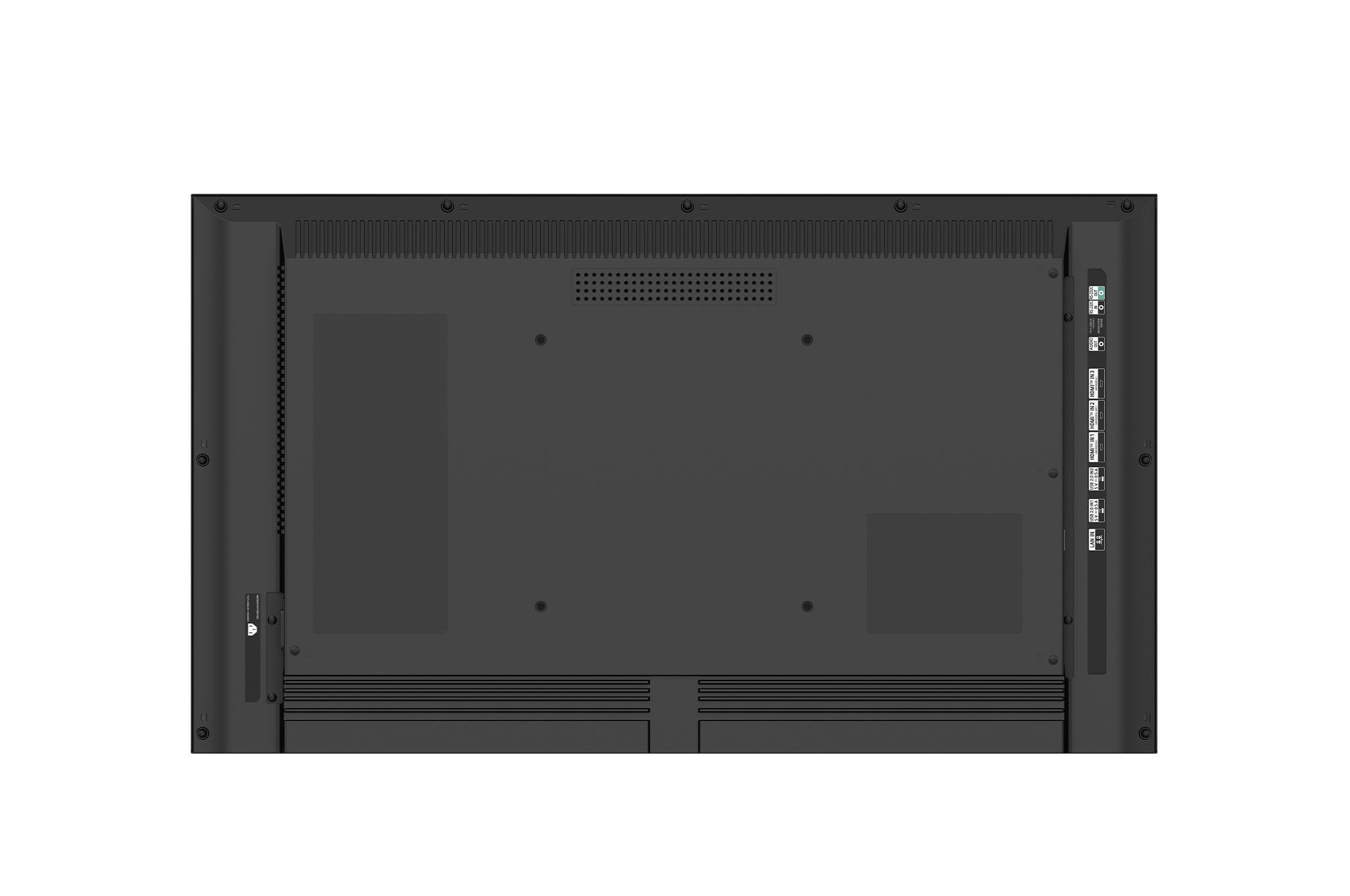 Rear view of LG 32" FHD Signage 32UL5Q-M
