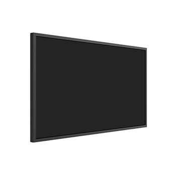+45 degree side view of LG 32" FHD Signage 32UL5Q-M