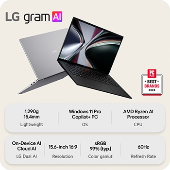 This image shows two lightweight laptops displayed on a bright background. One laptop is angled to highlight its slim, compact rear design, while the other is open, emphasizing a thin and lightweight build, with key specifications shown below.