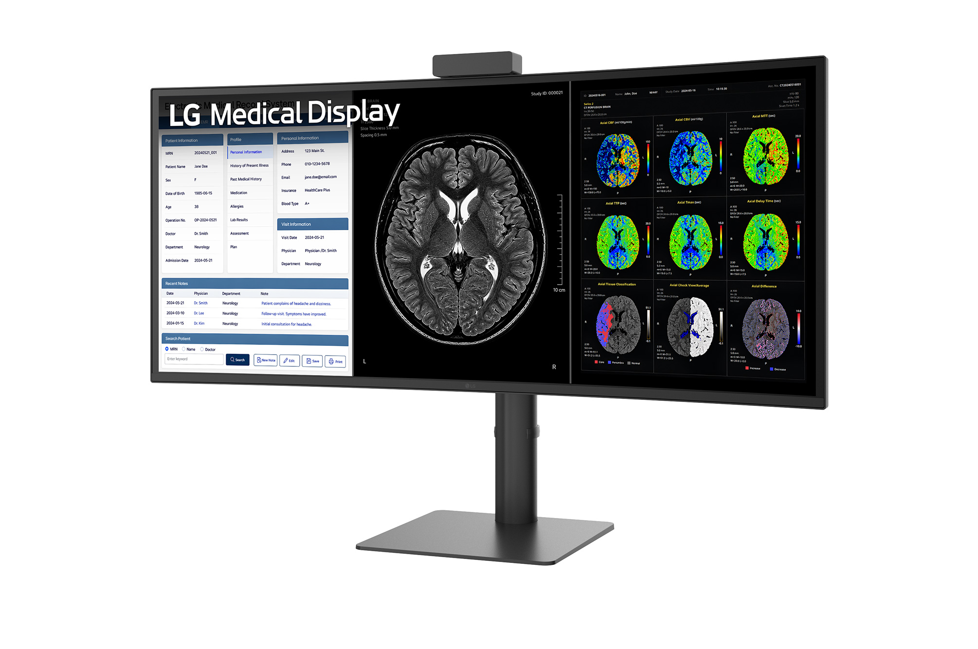 LG 40-inch 11MP IPS Ultrawide Diagnostic Monitor, 40HT513D-B