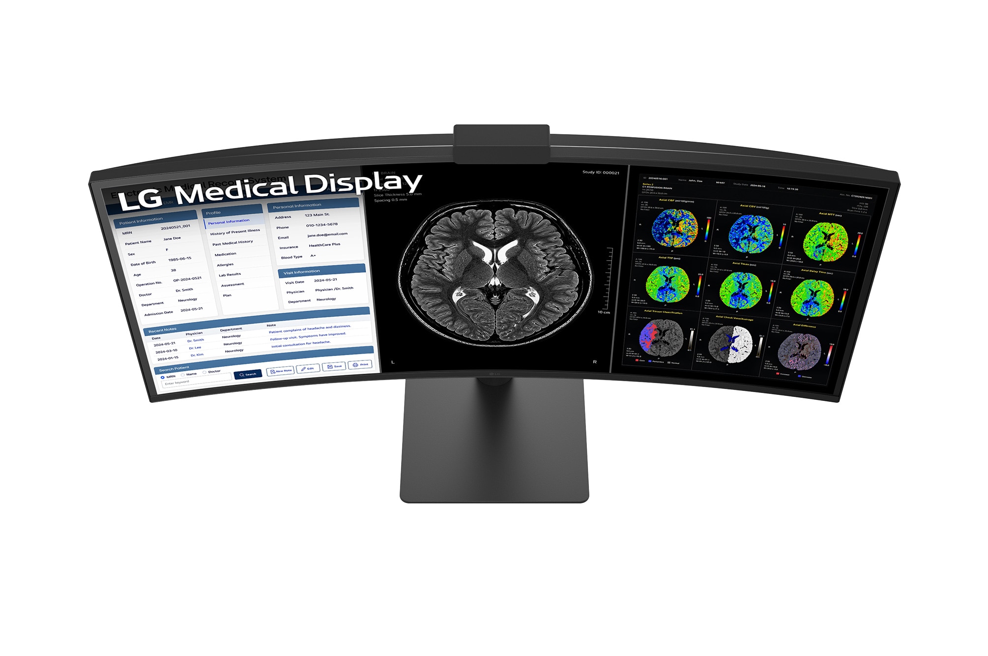 LG 40-inch 11MP IPS Ultrawide Diagnostic Monitor, 40HT513D-B