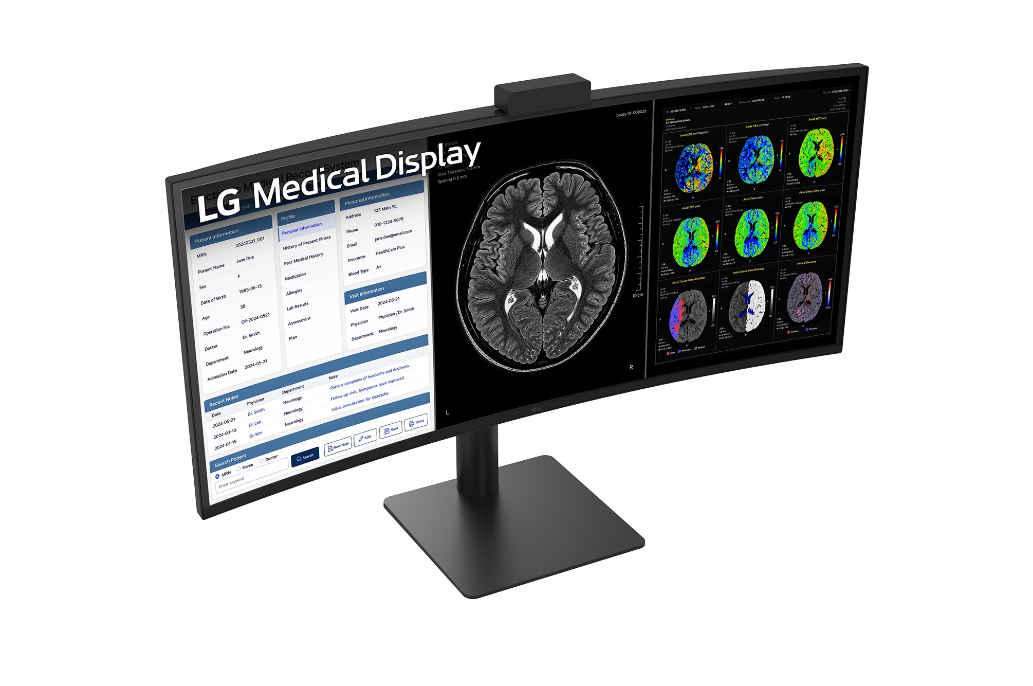LG 40-inch 11MP IPS Ultrawide Diagnostic Monitor, 40HT513D-B