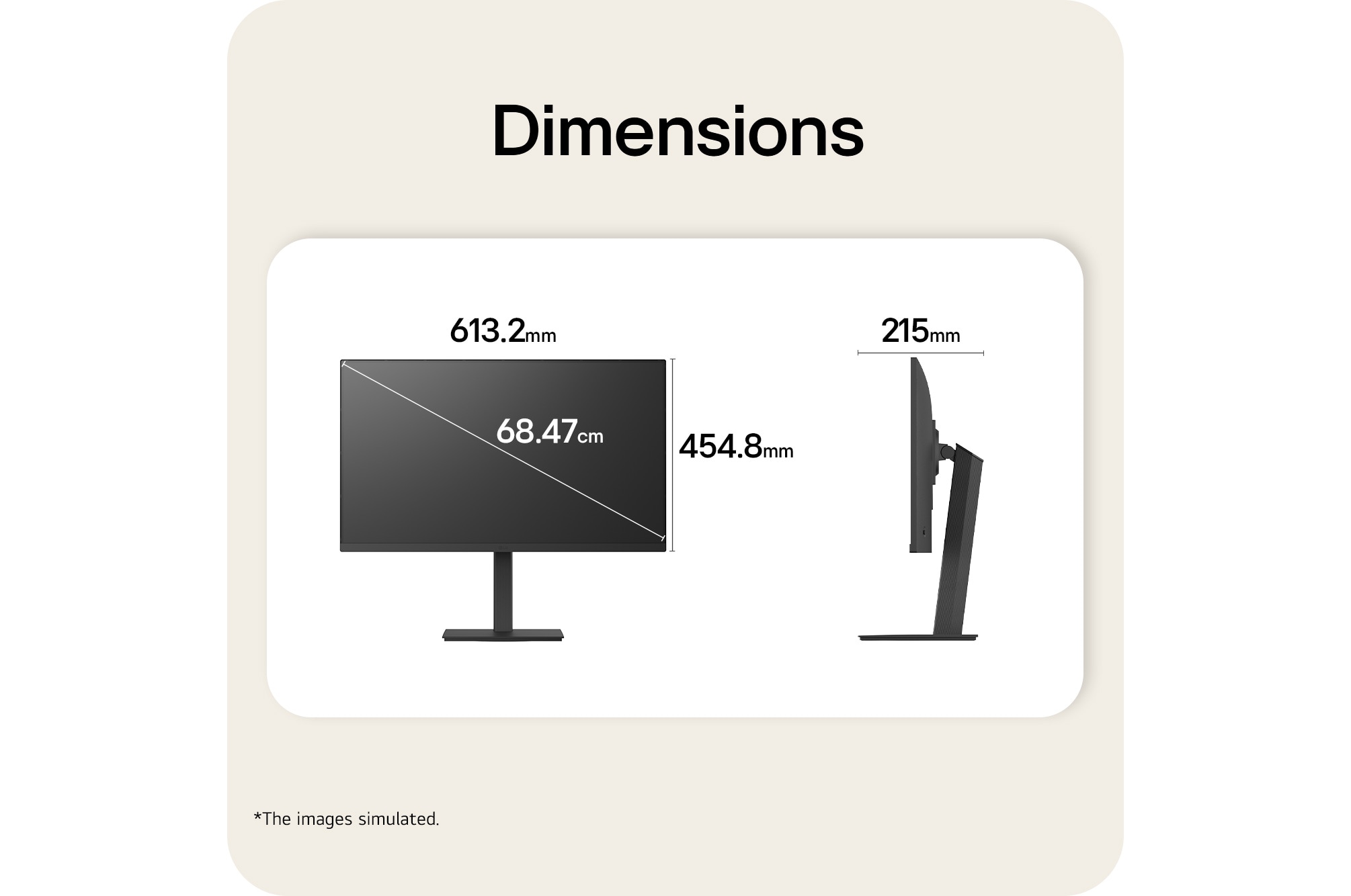 Ergonomic monitor design showcasing tilt, height adjustment, swivel, and pivot features for flexible viewing angles and comfortable workspace setup.