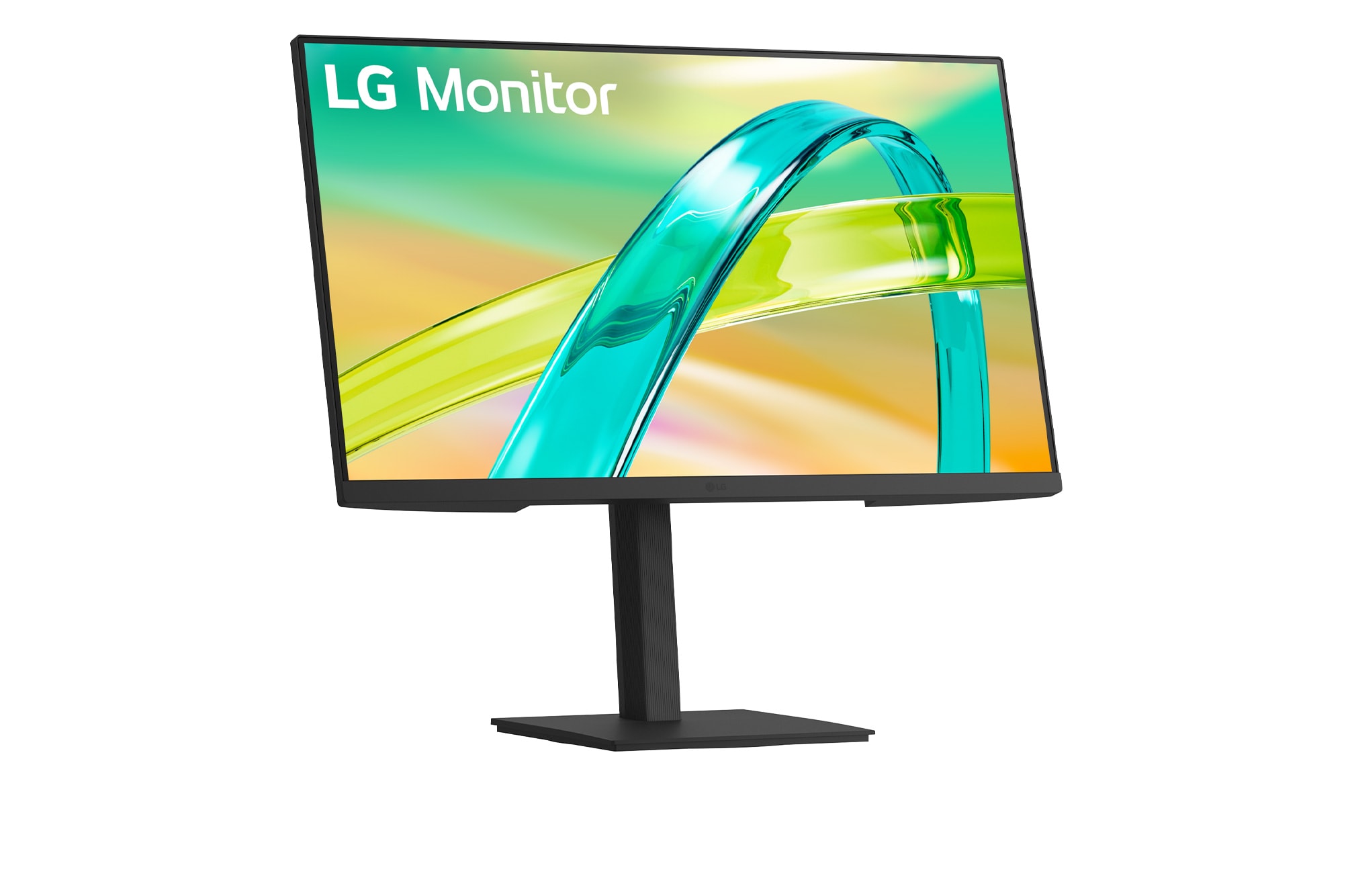 Angled view emphasizing thin bezel and elegant design
