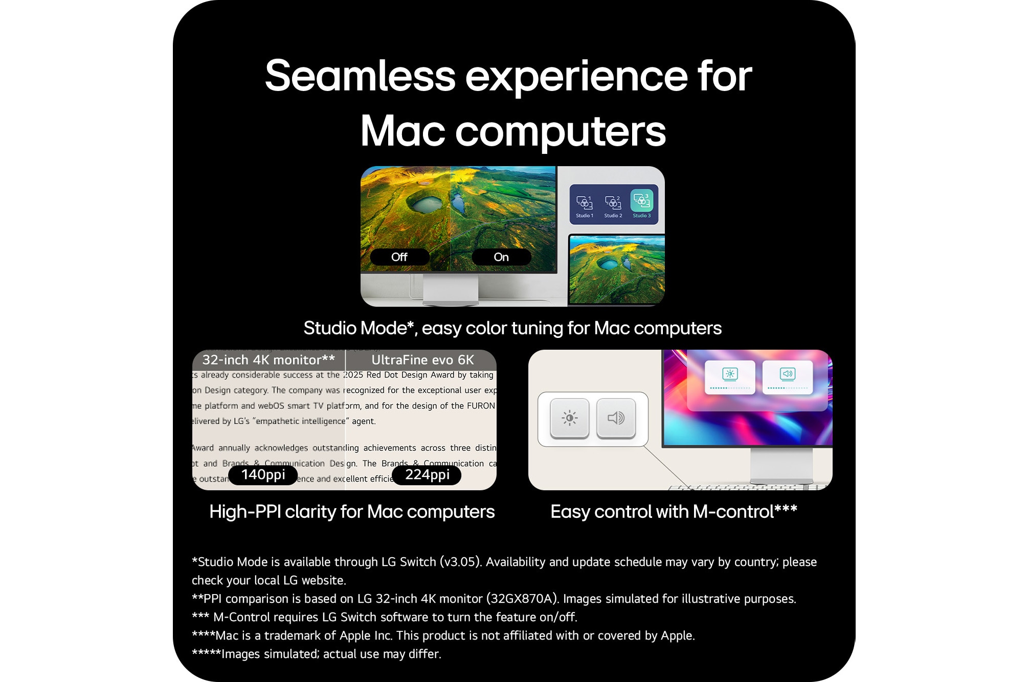 LG 32-inch UltraFine evo™, 6K Monitor with Thunderbolt™ 5, 32BU950A-S