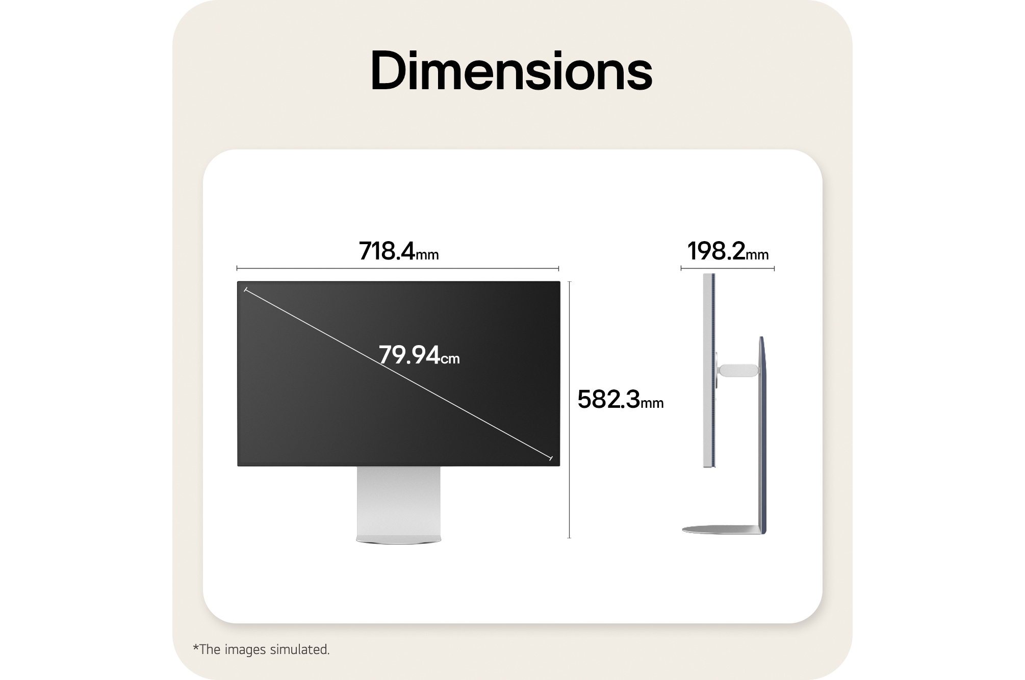 LG 32-inch UltraFine evo™, 6K Monitor with Thunderbolt™ 5, 32BU950A-S