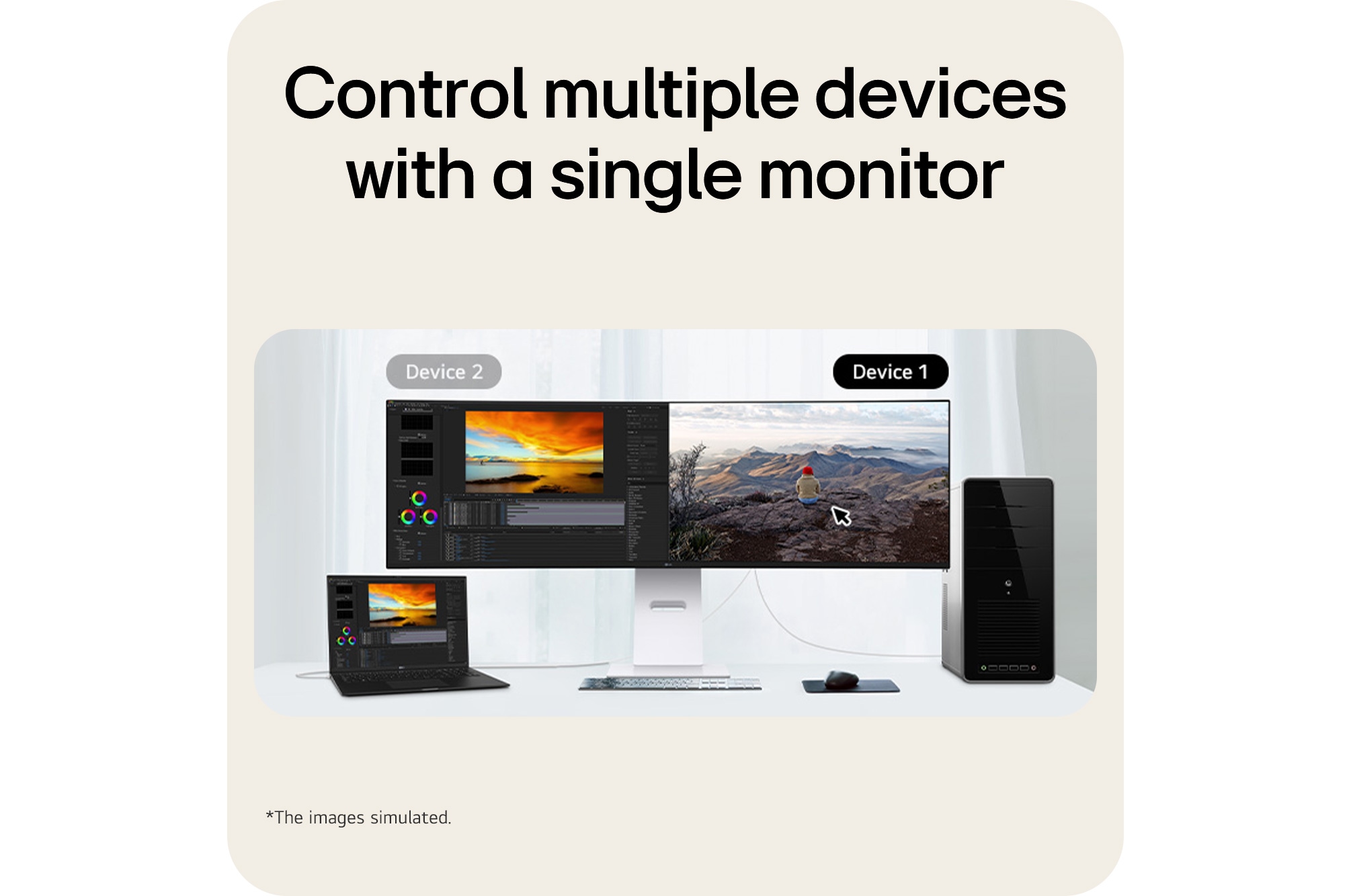 Seamless device connectivity enabled by single versatile port