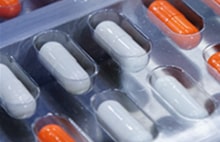 Bio and pharmaceutical production with medicine blister packs