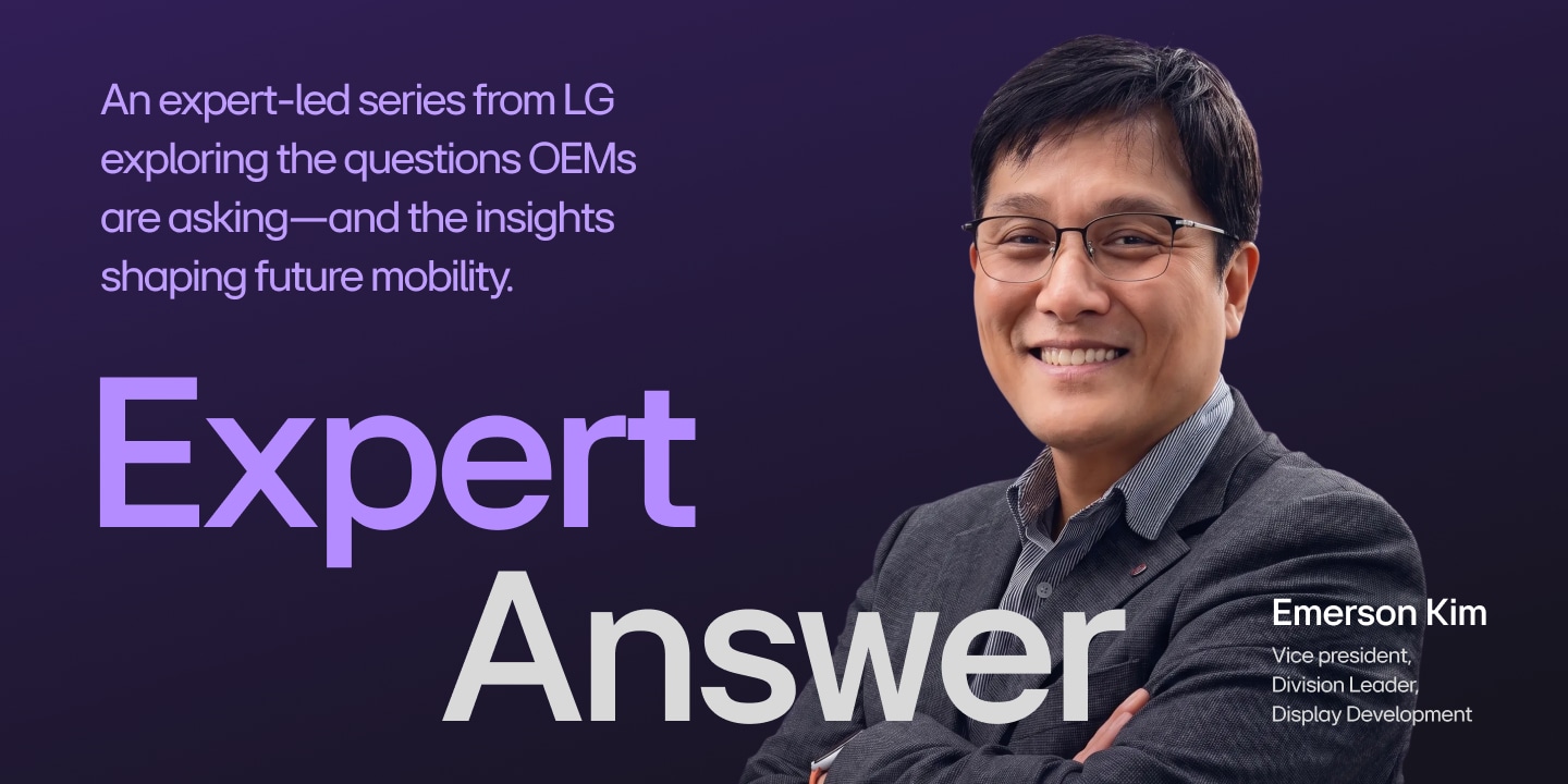 LG on board 2 Expert Answer: Transformable Display