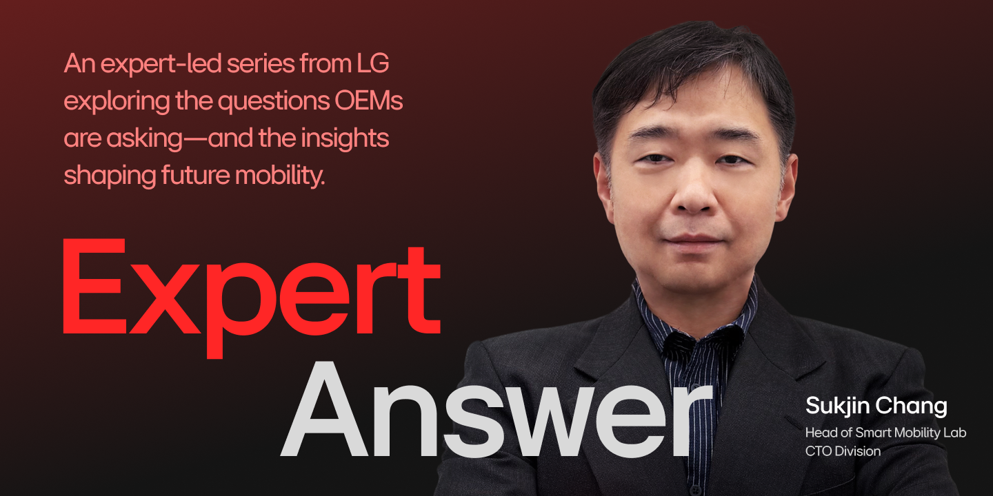 LG on board 2 Expert Answer: Head Unit in the Competitive Era