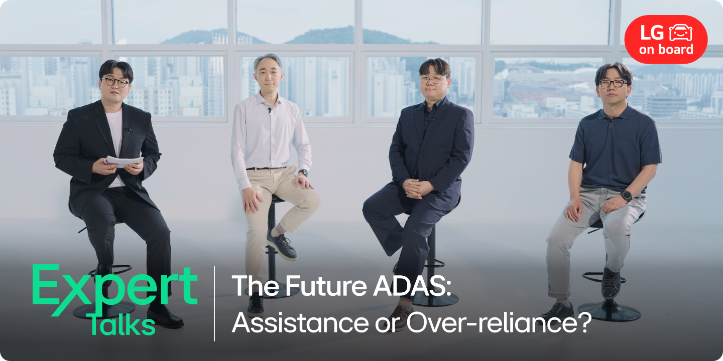 Expert Talks: The Future ADAS video presents LG VS insights on ADAS and in-cabin sensing supporting vehicle safety.