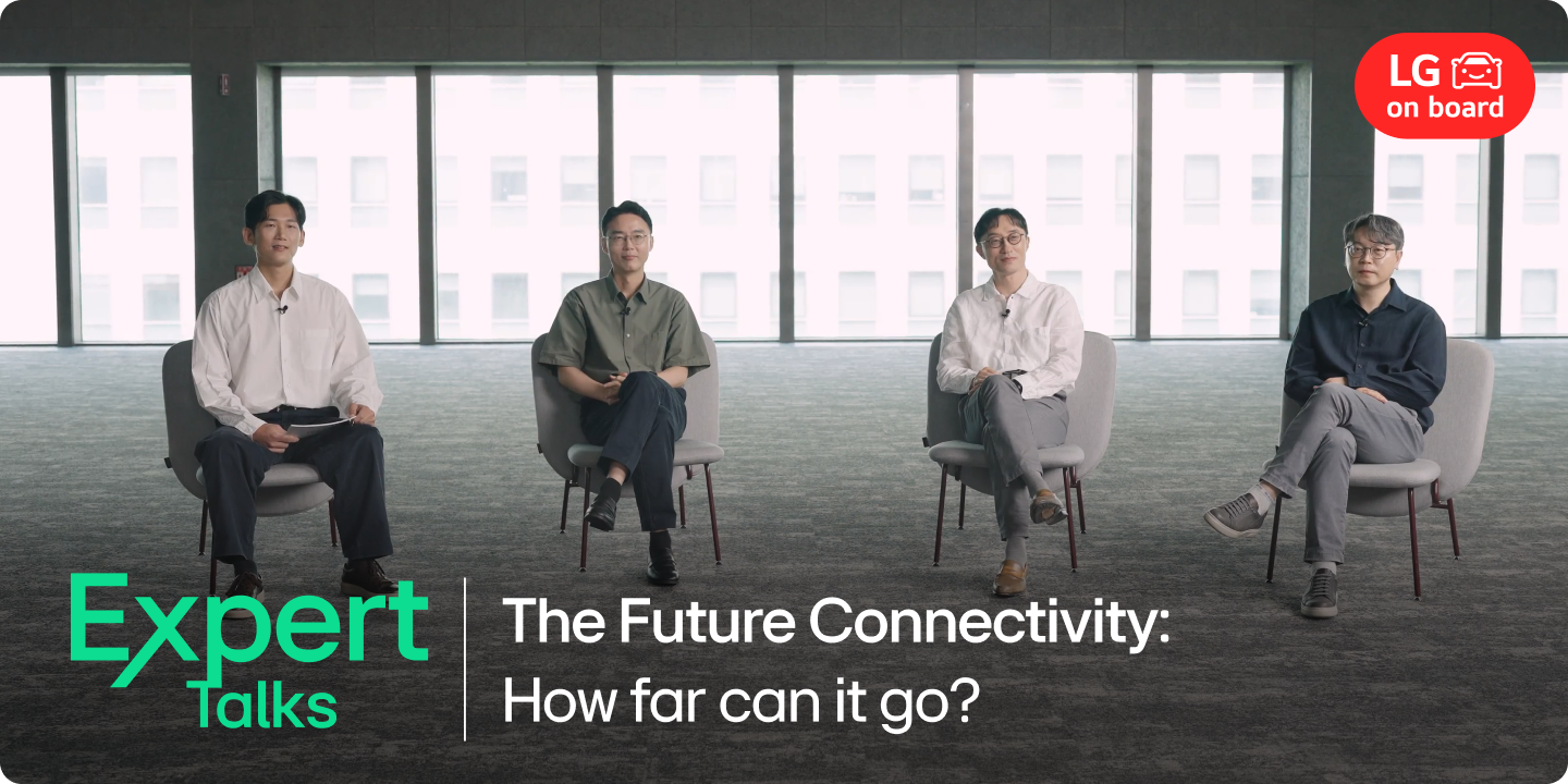Expert Talks: Future Connectivity video presents LG VS insights on telematics, satellite communication and Connectivity Hub.