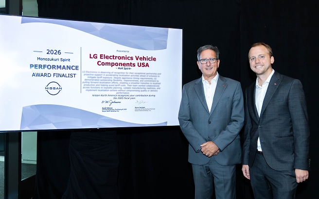 Inside LG’s Latest Recognition from Nissan North America: Bringing the Monozukuri Philosophy to Life