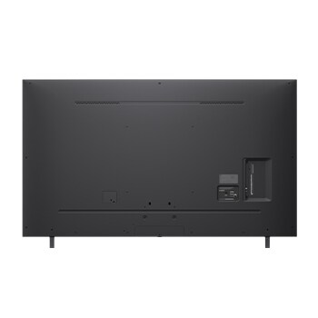 Tampak belakang LG NanoCell NANO80 TV.