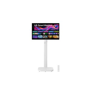 Front view with remote control