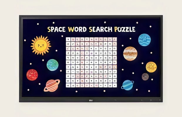 Papan digital interaktif LG CreateBoard Standard 65TR3DK-B untuk ruang kelas