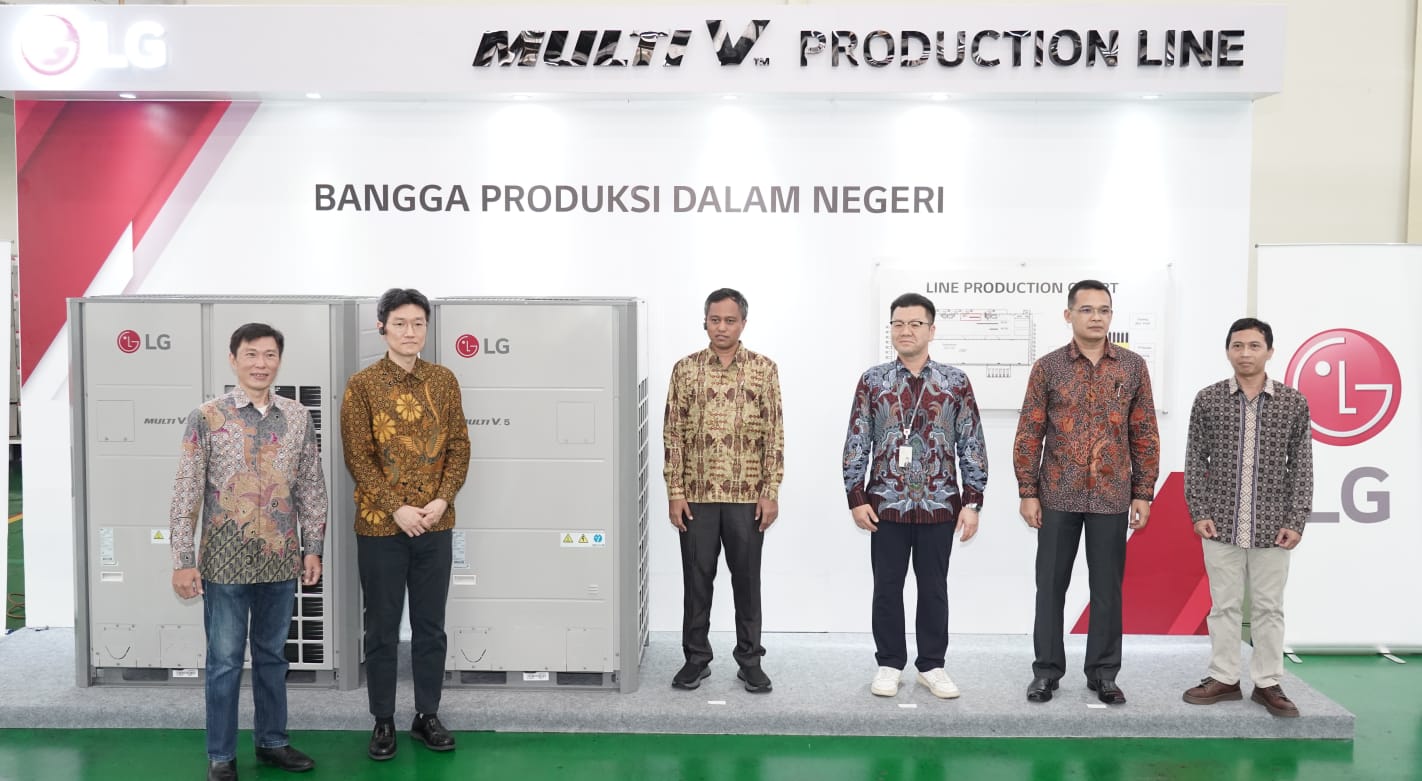 TINGKATKAN INVESTASI DI DALAM NEGERI, LG SEGERA BUKA FASILITAS PRODUKSI AC MULTI V