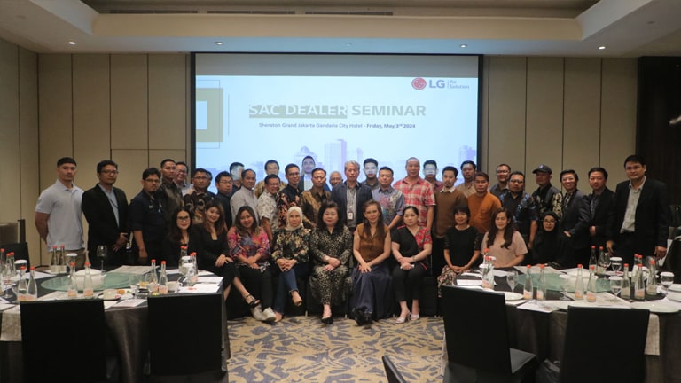 LG SAC Seminar Channel Dealer Jakarta: Memperkuat Posisi di Pasar HVAC