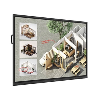 LG 86TR3DQ-I Interactive right view
