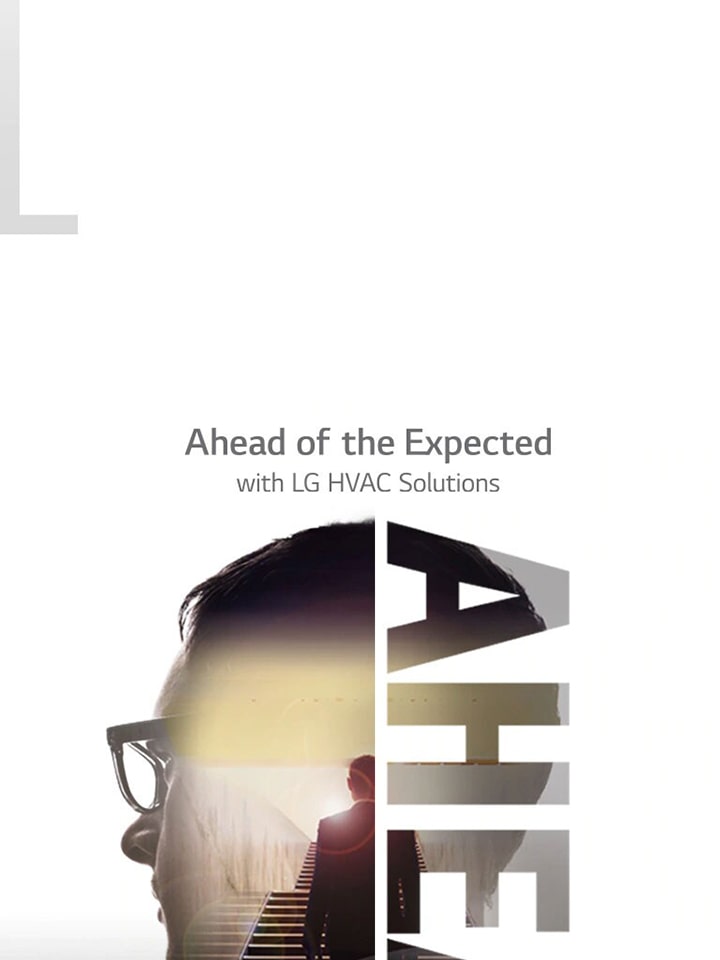 Image of man side in city background