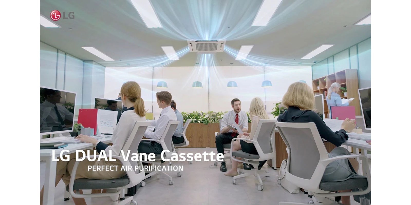 LG DUAL VANE Casette AC