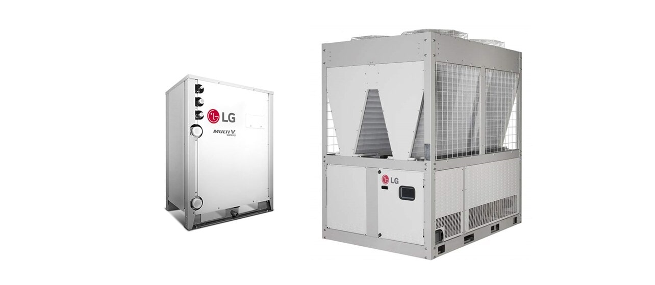 LG’s Multi V Water & Air-cooled Inverter Scroll Chiller