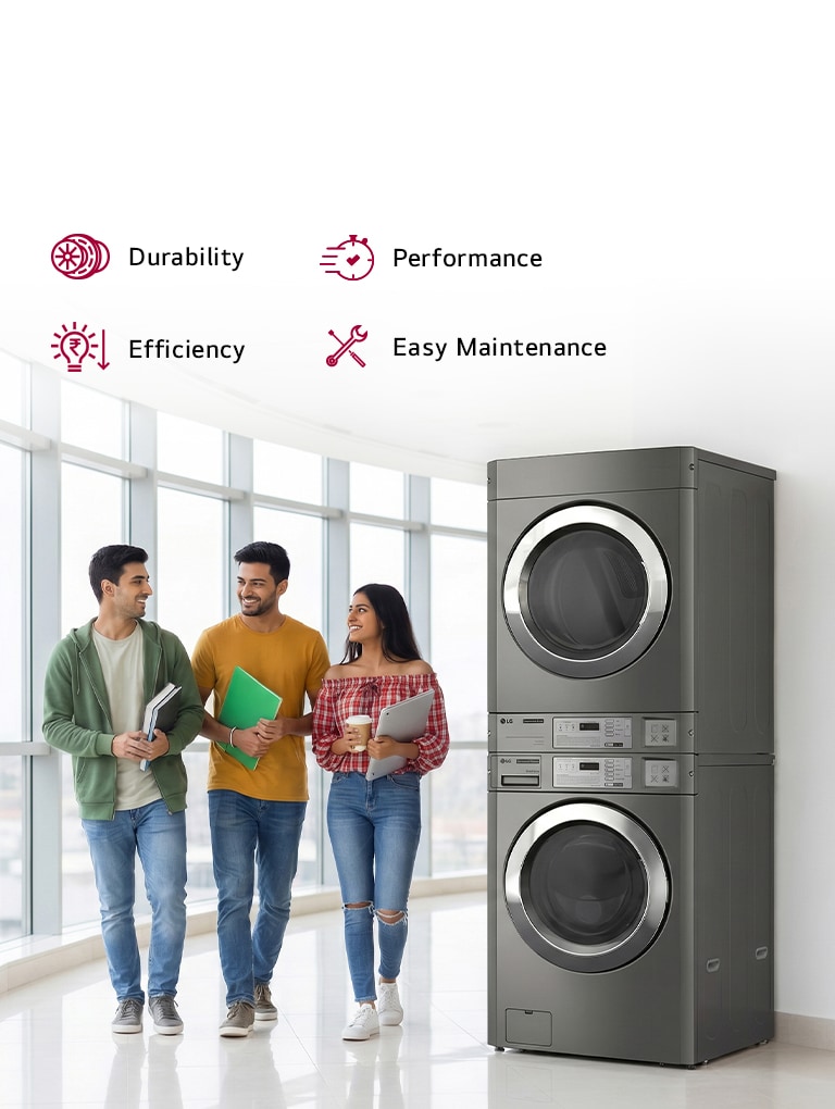 Why LG Commercial Laundry?
