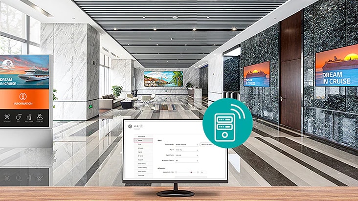 Devices are being controlled remotely using a PC.