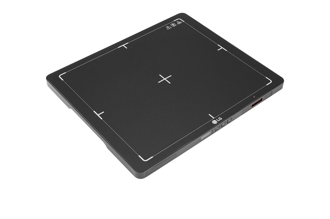 LG Digital X-ray Detector with a-Si TFT, Perspective view from the top of LG Digital X-Ray Detector 10HQ701G, 10HQ701G