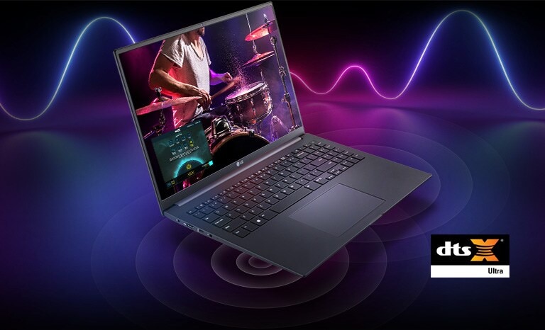 LG 16U70R-G.AH56A2 DTS: X Ultra offering Immersive Sound Experience.