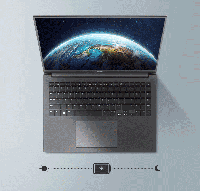 LG 16U70R-G.AH76A2 72Wh Battery with high capacity helps you can keep working outside the office.