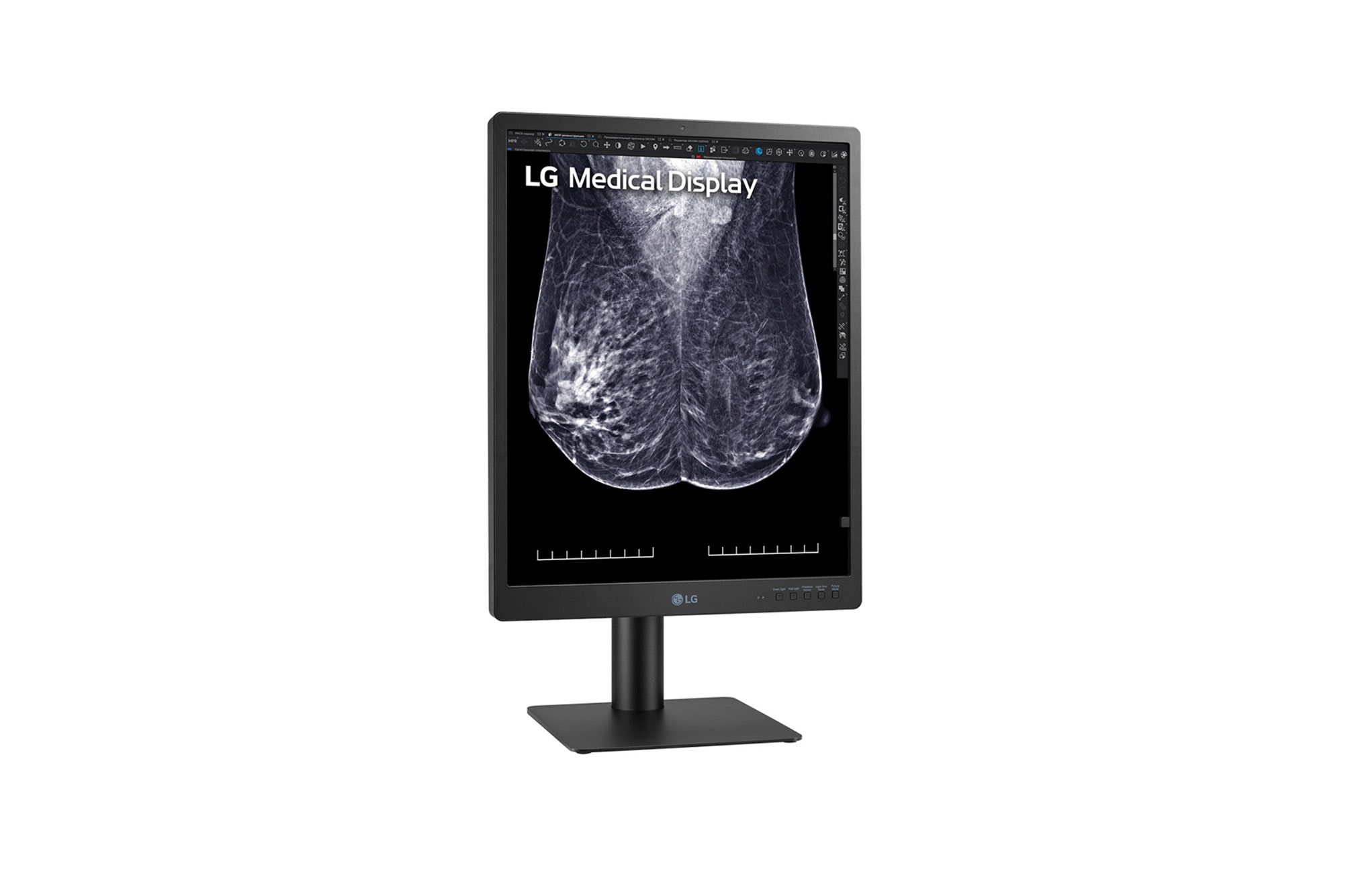 LG 21HQ613D-B Medical Displays -15 degree side view