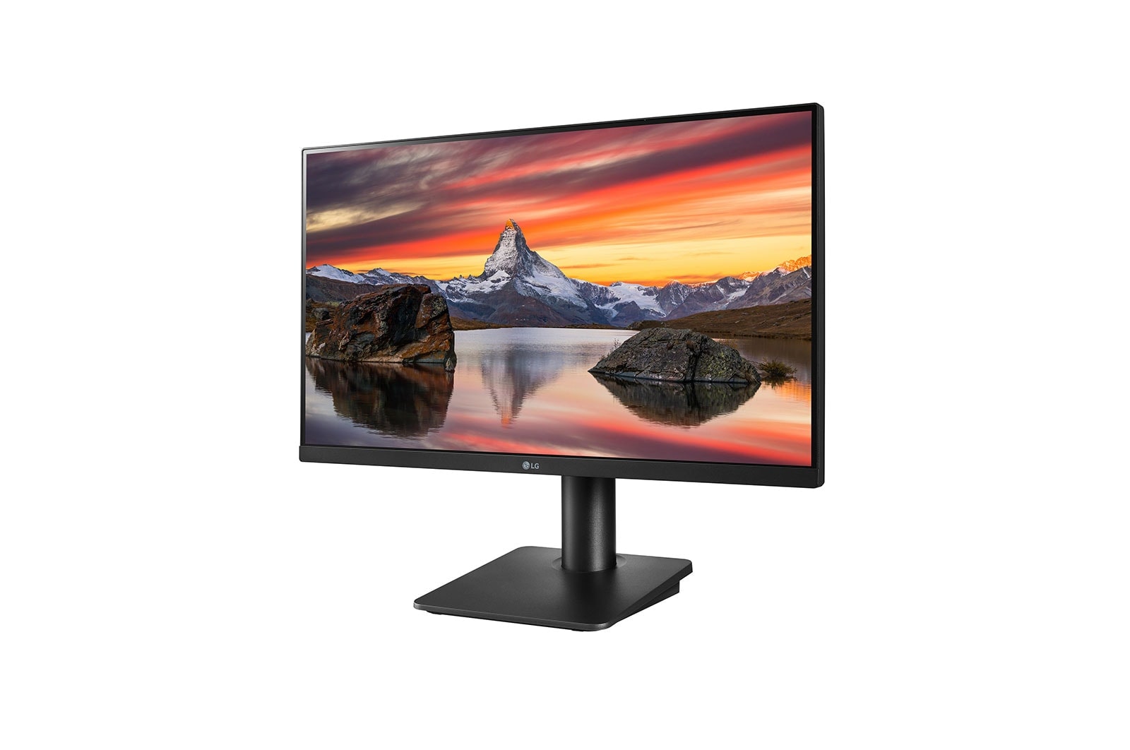 LG 60.45cm (23.8) FHD IPS 3-Side Virtually Borderless Design Monitor, 24MP450-B