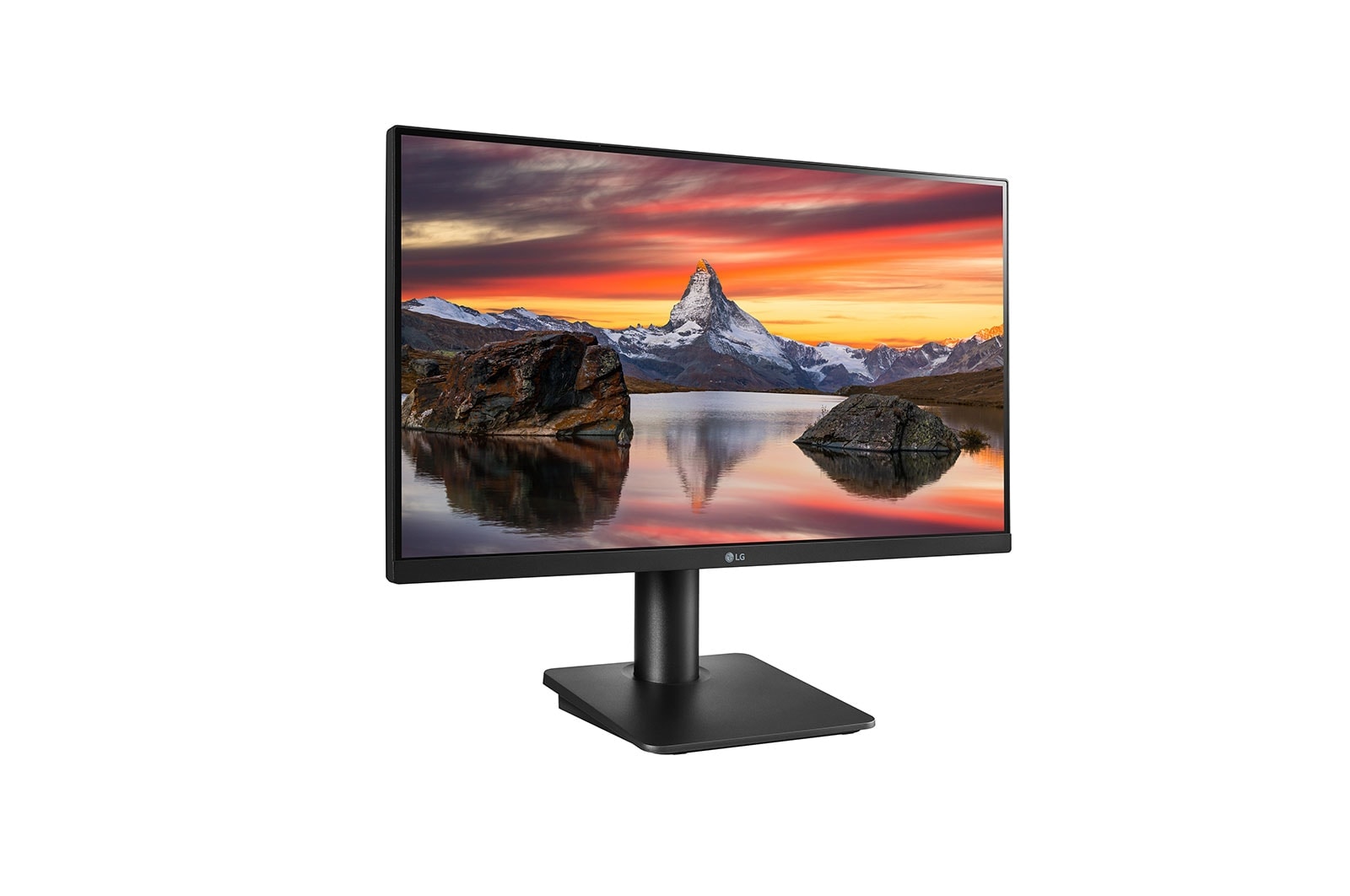 LG 60.45cm (23.8) FHD IPS 3-Side Virtually Borderless Design Monitor, 24MP450-B