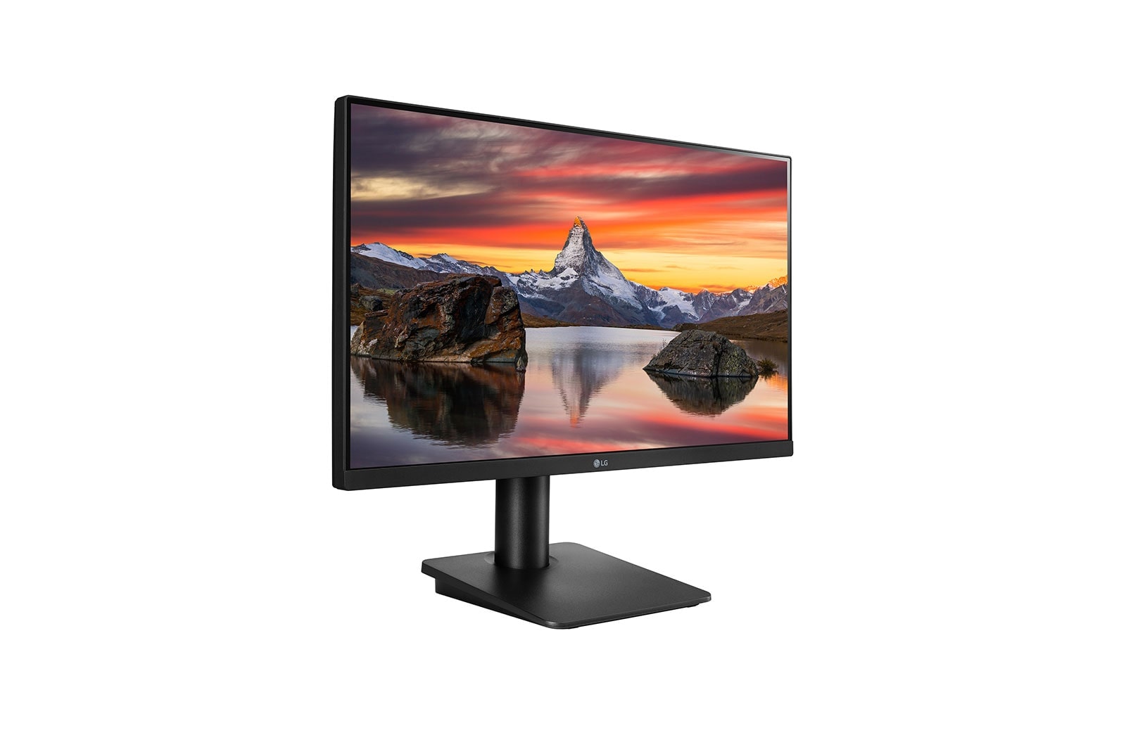 LG 60.45cm (23.8) FHD IPS 3-Side Virtually Borderless Design Monitor, 24MP450-B