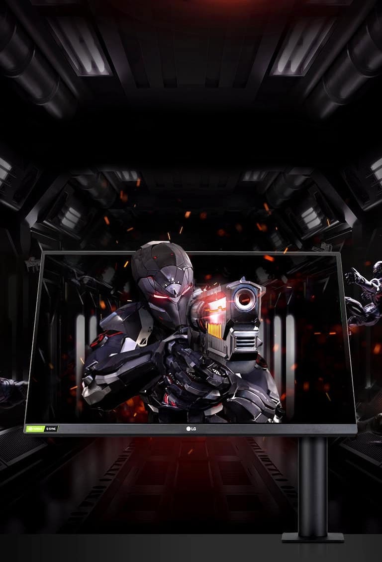 LG UltraGear monitor as the powerful gaming display