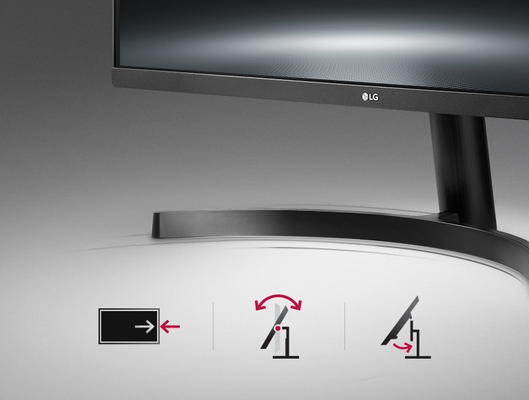 LG 27QN600-B Edge-ArcLine Stand