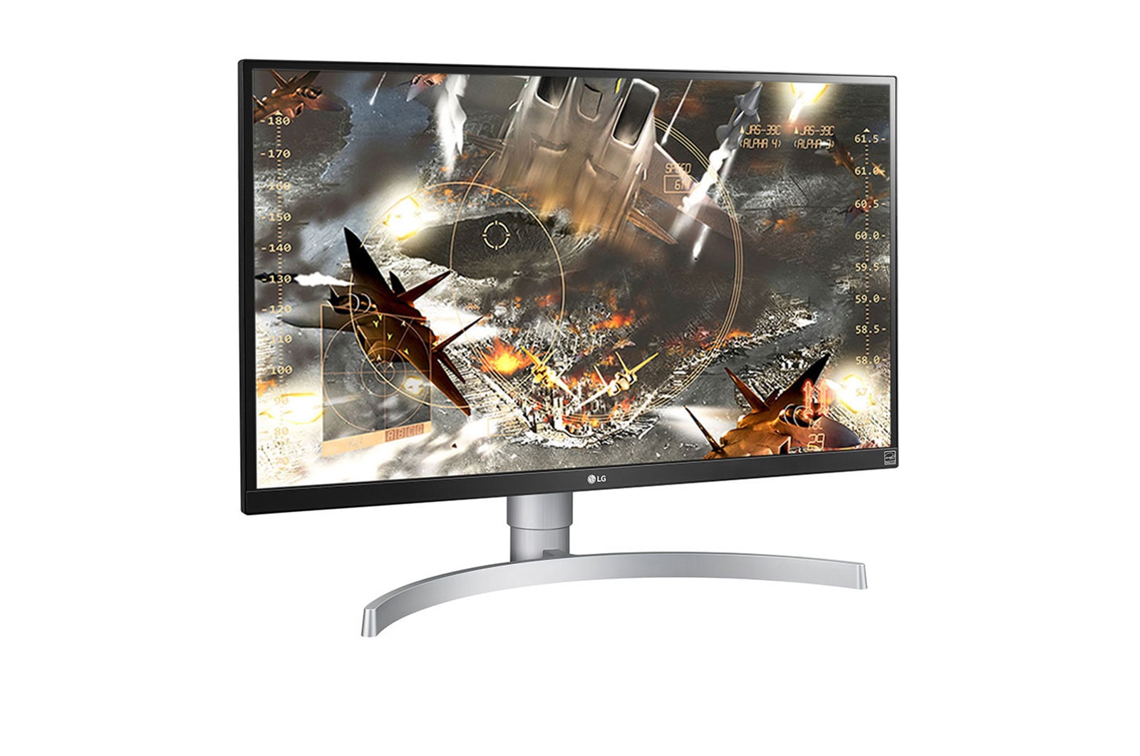 LG 68.58cm (27) Class 4K UHD IPS LED Monitor with VESA DisplayHDR 400 (68.58cm (27) Diagonal), 27UL650-W