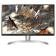 LG 68.58cm (27) Class 4K UHD IPS LED Monitor with VESA DisplayHDR 400 (68.58cm (27) Diagonal), 27UL650-W
